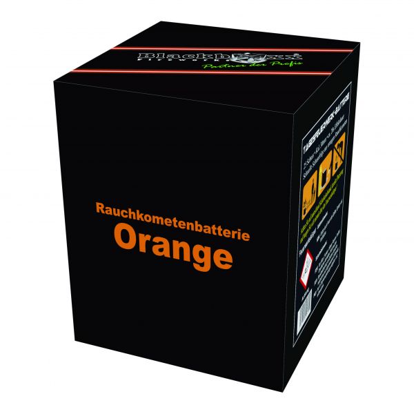 Rauchkometen Batterie, Orange