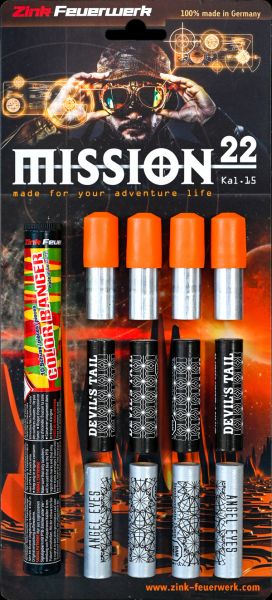 Mission 22 Sortiment 15mm (22er Pack)