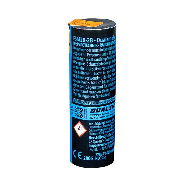 Dualsmoke 28mm Blau